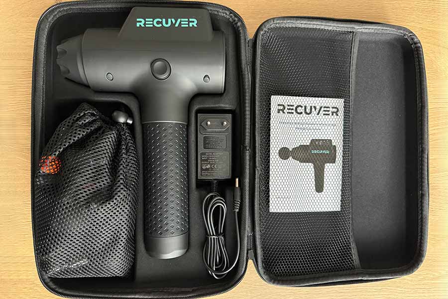 RECUVER X Professional - recenzja i opinia profesjonalnego pistoletu do masażu RECUVER X Professional - recenzja i opinia profesjonalnego pistoletu do masażu