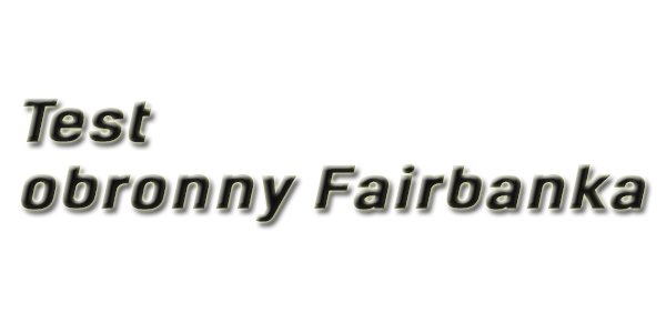 Test obronny Fairbanka