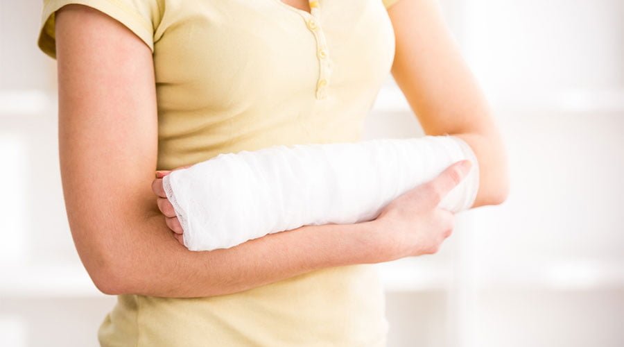 Oderwanie zginacza głębokiego palców