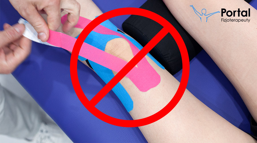 Przeciwwskazania do stosowania kinesiology tapingu