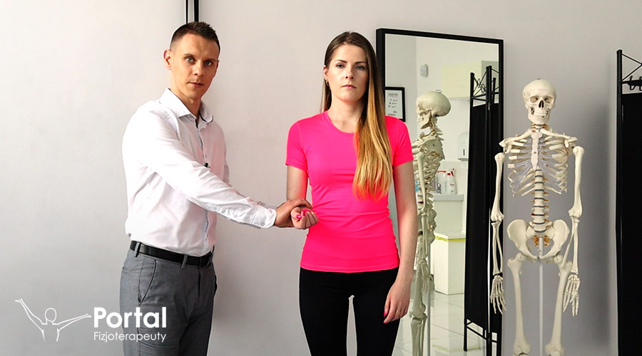 Łokieć tenisisty test