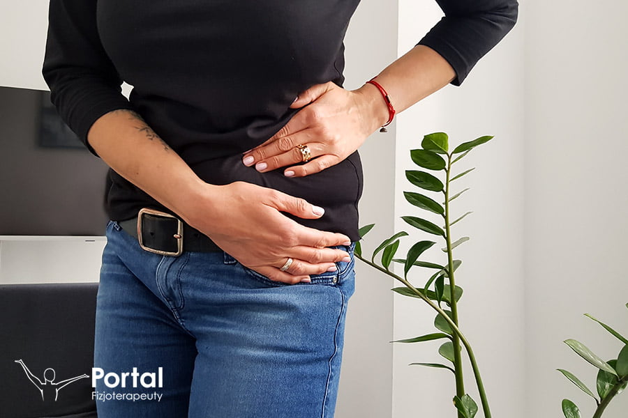 Ból pod lewym żebrem