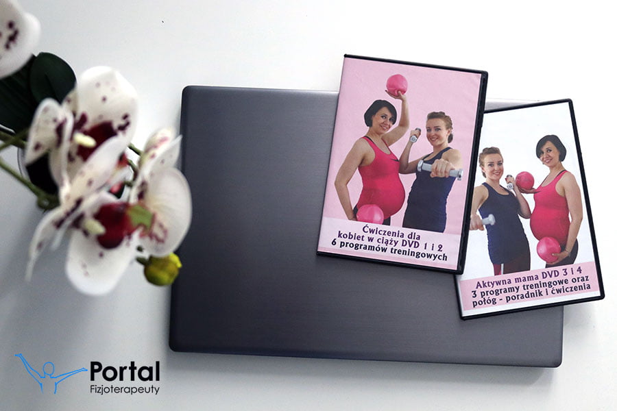 Zestaw płyt "Ćwiczenia dla kobiet w ciąży" i "Aktywna mama"