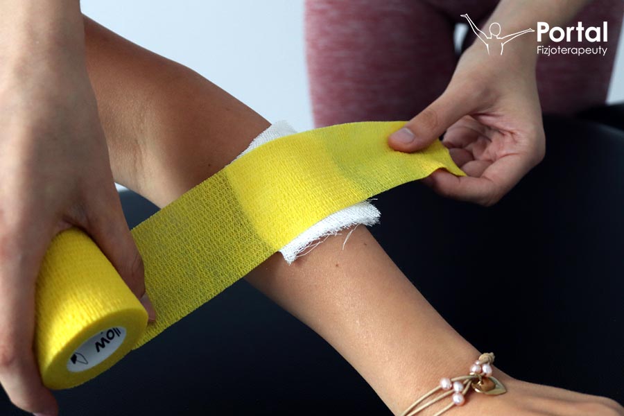 Bandaż kohezyjny yellowSPORT