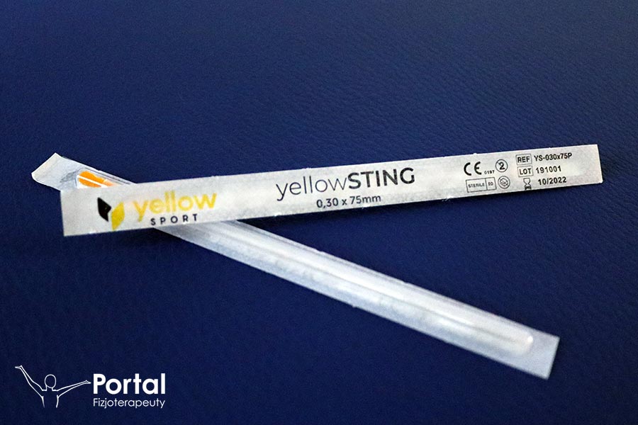 Igły do suchego igłowania yellowSPORT