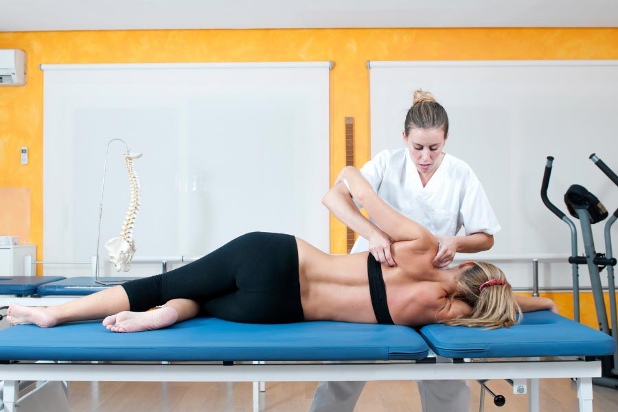 Wygodnie w gabinecie u fizjoterapeuty