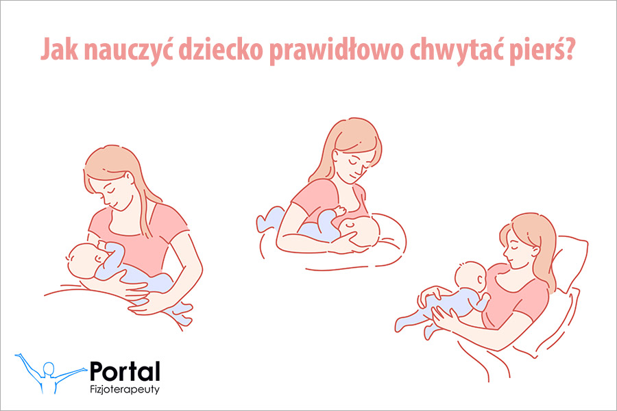 Jak nauczyć dziecko prawidłowo chwytać pierś?