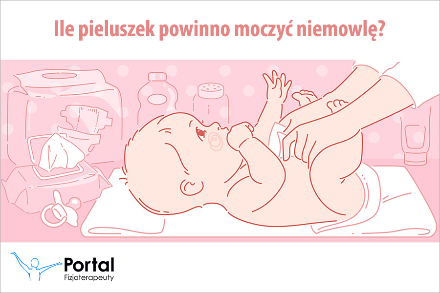 Ile pieluszek powinno moczyć niemowlę?