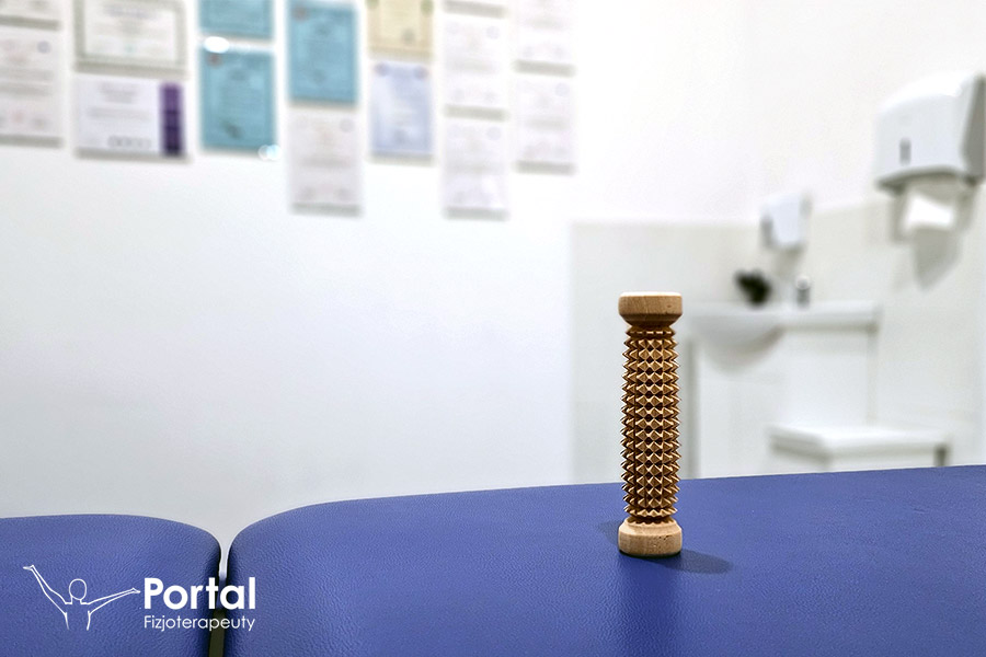Drewniany przyrząd do masażu